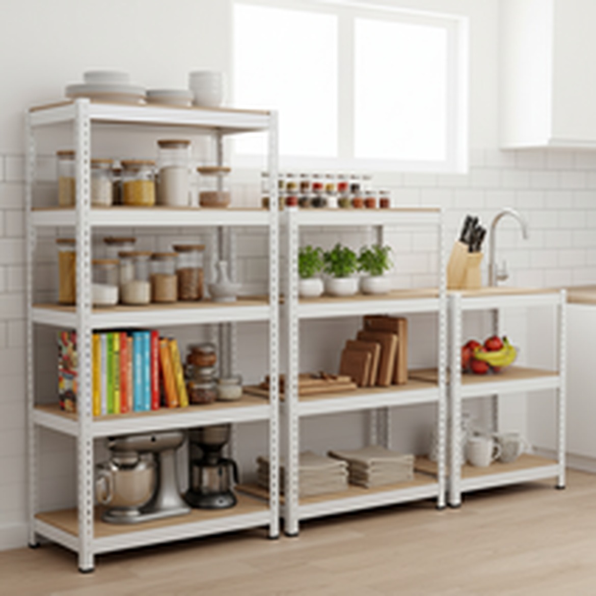 부원진열장 조립식 철제 앵글 만족스럽고 깔끔한형