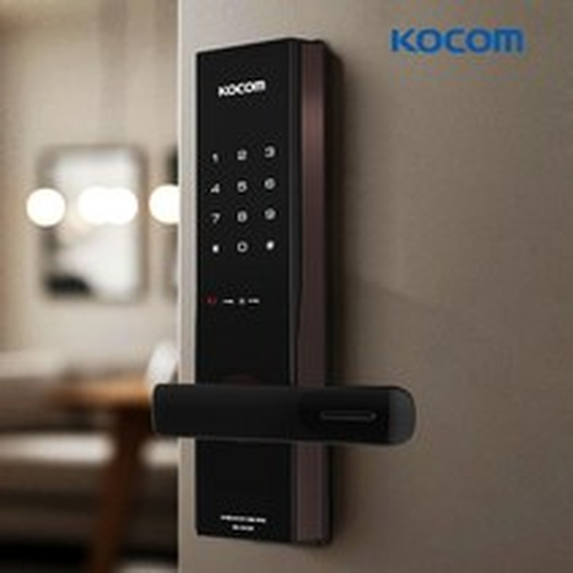 코콤 무타공 스마트 도어락, 생각보다 편했던형