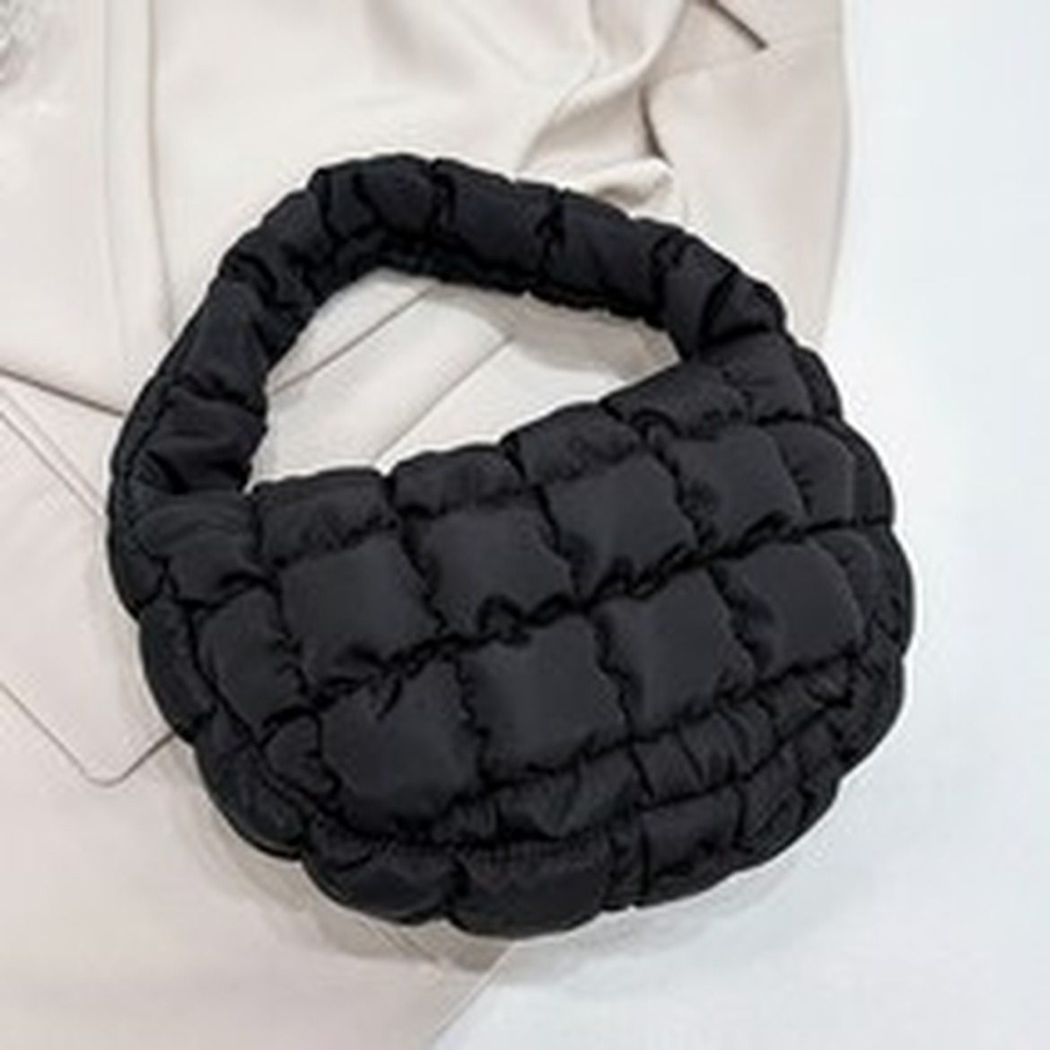 라라운드 퀼팅 여성 쇼퍼백 사용해본 솔직 후기