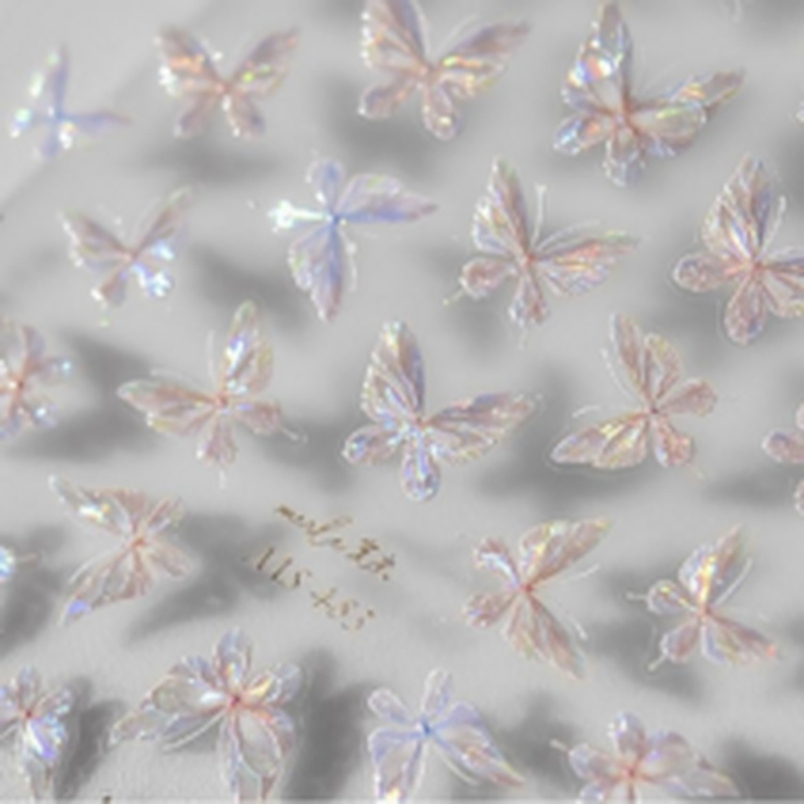 샵글로벌 3D 나비 입체 메이크업 스티커 사용 후기