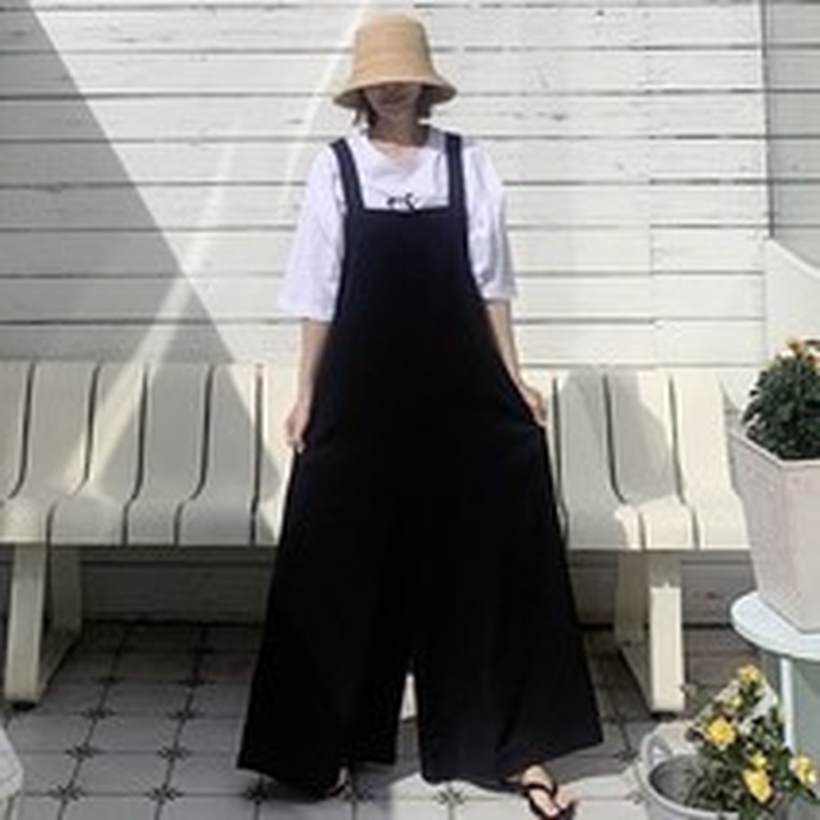 애플망고옷장 오버핏 점프수트, 여유로운 간절기 코디 완벽!