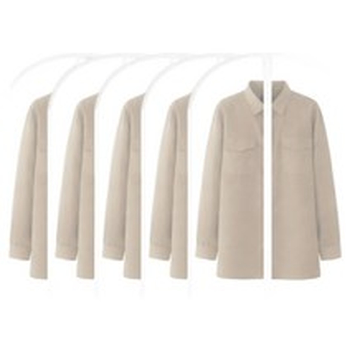 리빙메이커 PEVA 베이직 모던 옷커버 사용해보니 깔끔하게 정리됨