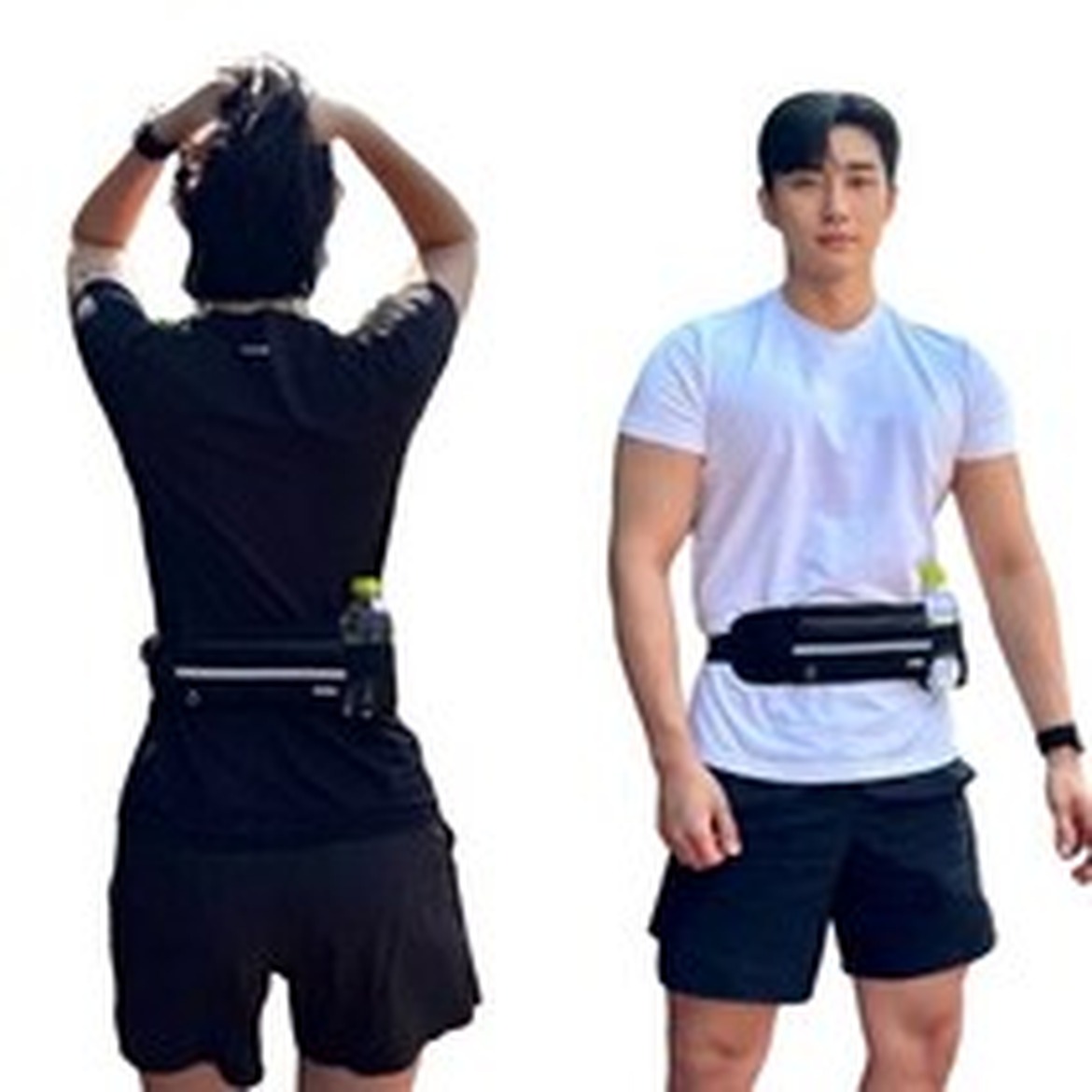 핏라이트 초경량 방수 런닝 조깅 마라톤 러닝벨트, 착용해보니 괜찮아요