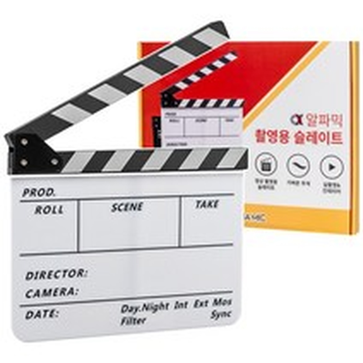 알파믹 유튜브 영화 촬영용 슬레이트, 실제 사용 후기