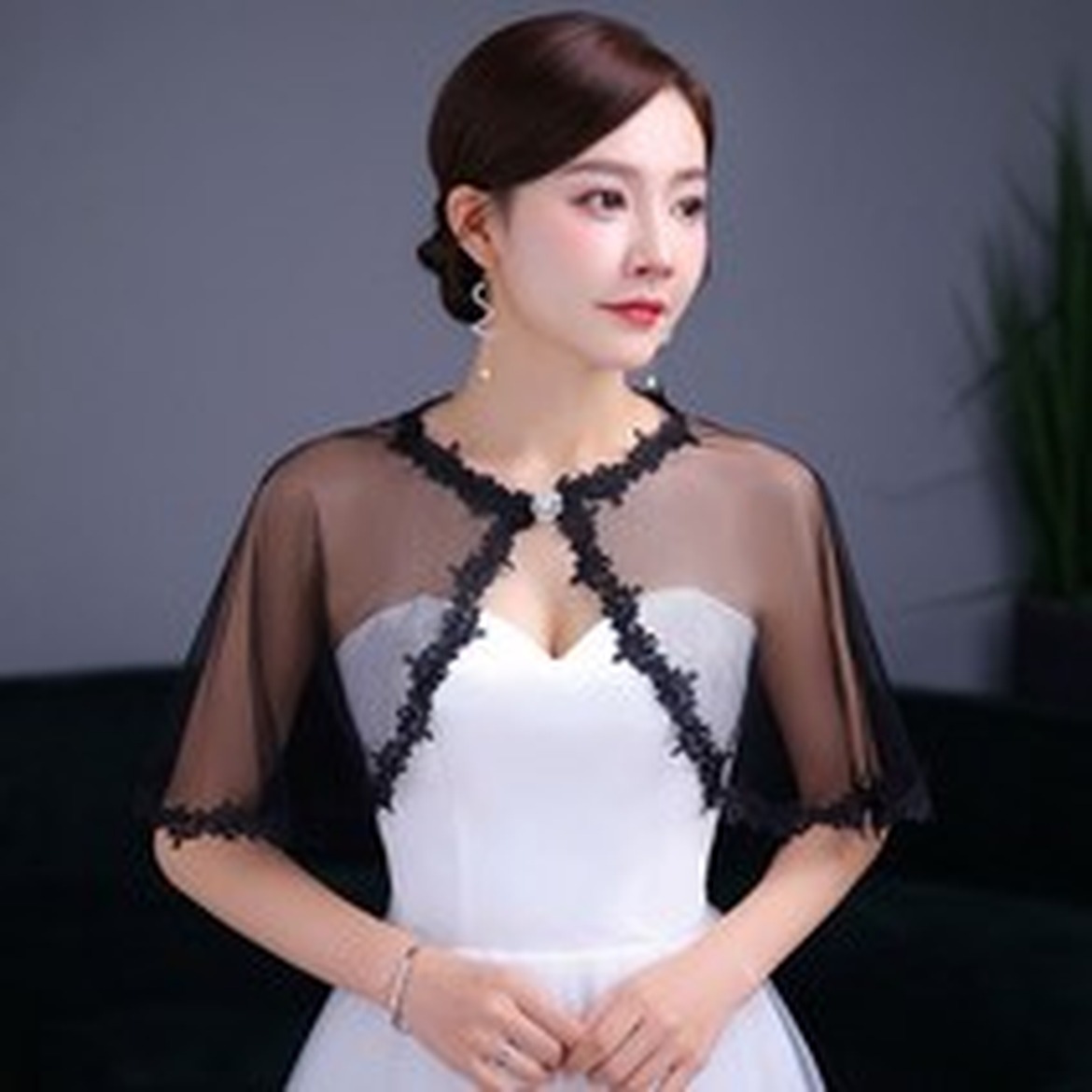 웨딩드레스 숄 레이스 단체 무대 공연 SH1893 사용 후 소감