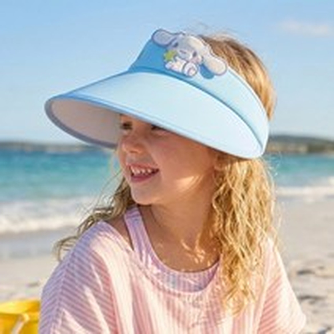 산리오 시나모롤 와이드 썬캡, 여름에 딱이었어요