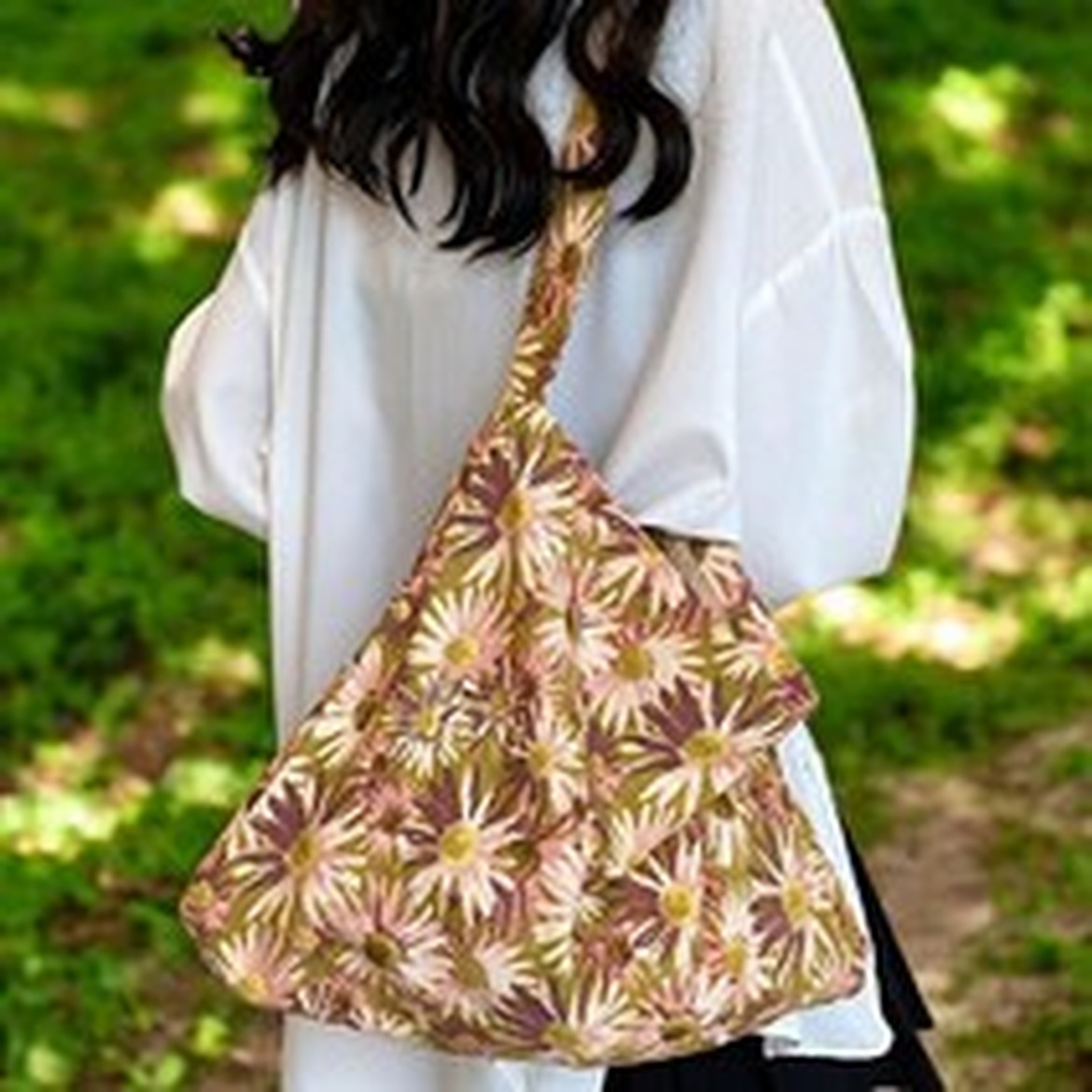 무하다 꽃무늬 플라워 에코백, 의외로 활용도가 높았던 후기