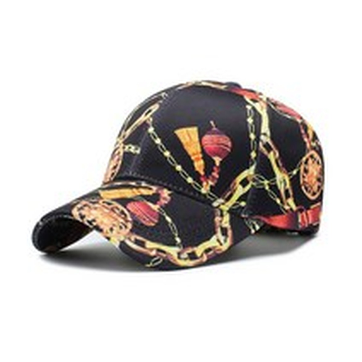 스포켄 유니크 체인 패턴 힙합 볼캡 모자 사용 후기