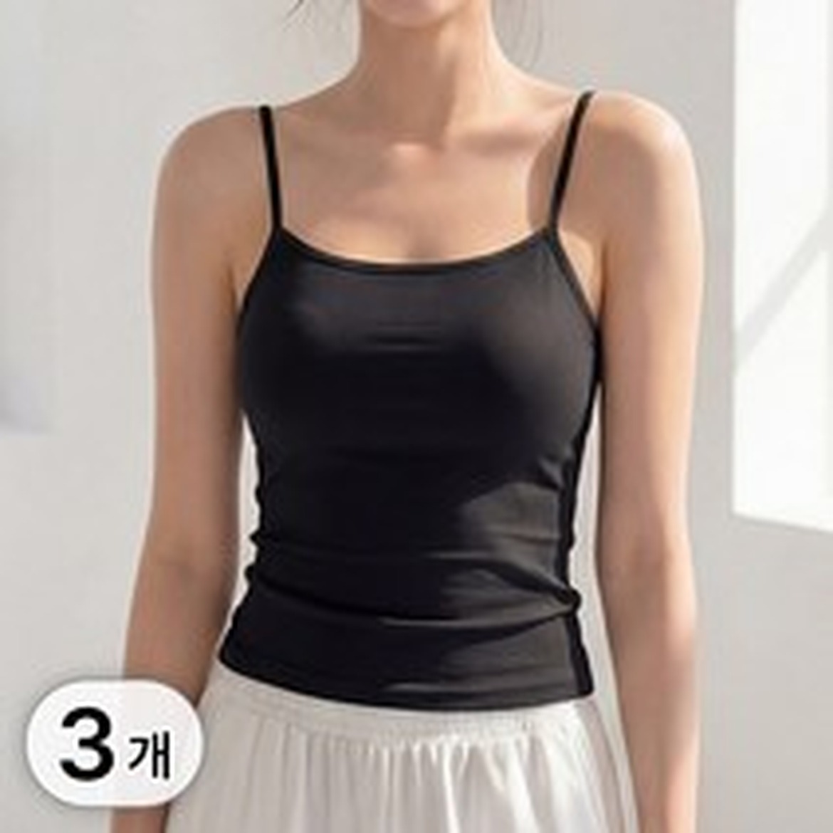 순이야 캡내장 크롭 나시, 편안하고 실용적이네요