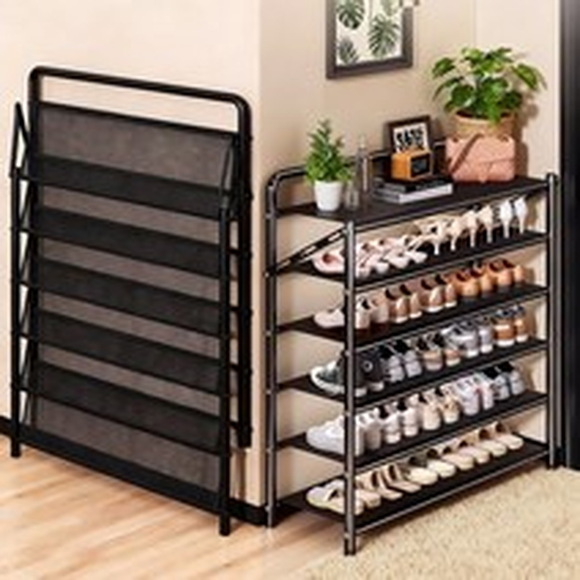 SeekFun 접이식 신발장, 쓸모 있는 공간 절약의 발견