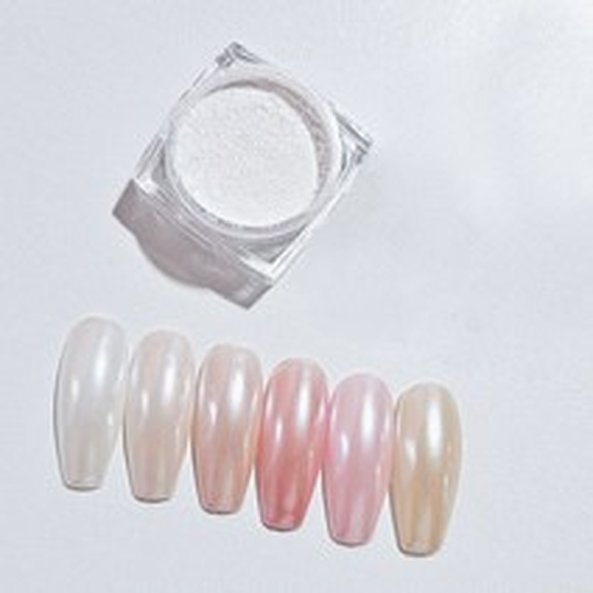 네일 파우더 화이트 진주 펄파우더 사용해본 솔직 후기