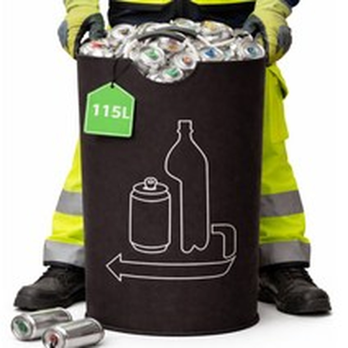 베리굳뜨 업소용 115L 대용량 분리수거함, 실사용 만족 후기