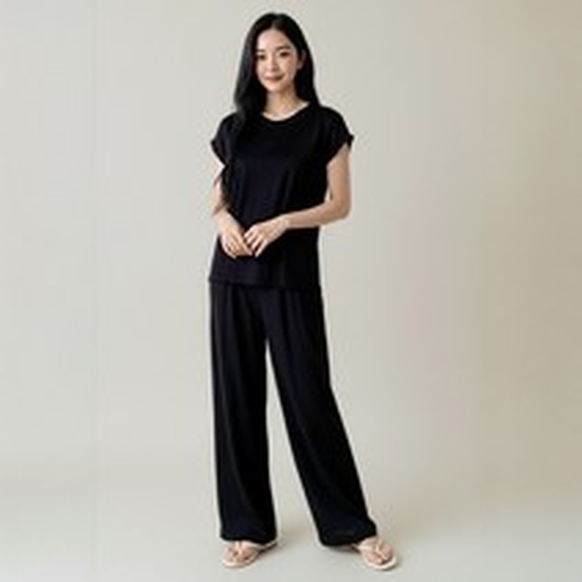 빅사이즈 모달 남여공용 밴딩 조거 팬츠 사용감 후기