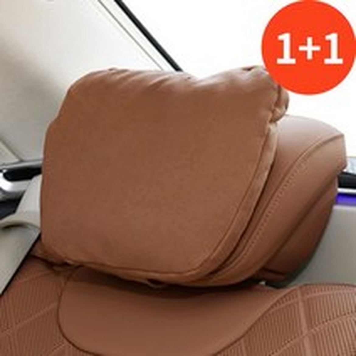 헤이쇼피아 순정형 스웨이드 차량용 목쿠션 사용해보니 편안함이 다르다