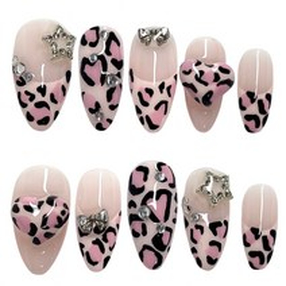 펑키호피 수제네일팁, 아몬드 모양으로 손쉽게 스타일링