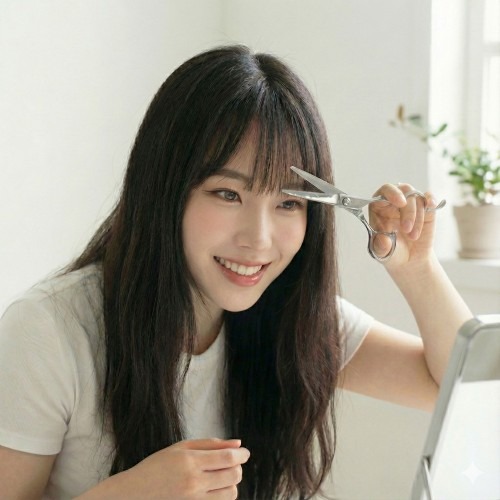 예스뷰티 WUP 미용가위 셀프 앞머리 컷 활용법과 장점 정리