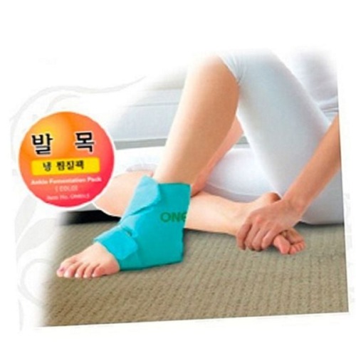 휴대용 발목 냉찜질 보호대 | 빠르고 편리한 재활 도우미