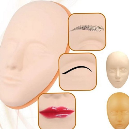 얼굴 반영구 연습판 메이크업 실리콘 연습판 활용도 높이기