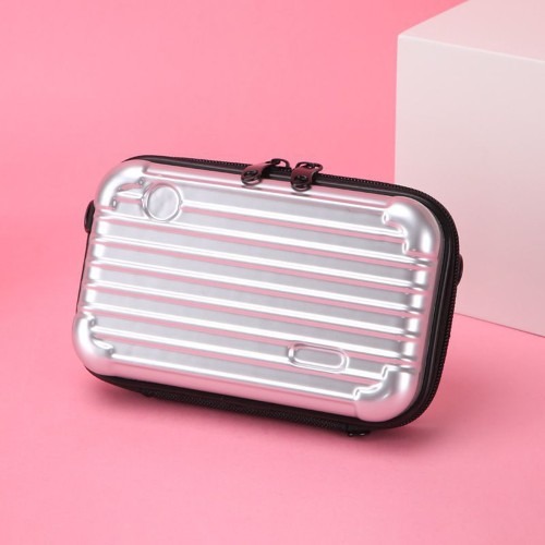 캐리어 스타일 하드 케이스 파우치 미니 화장품 후기 | 여행에 최적화된 실용성