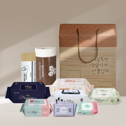미엘물티슈 기프트 컬렉션 | 안전하고 편리한 선물세트