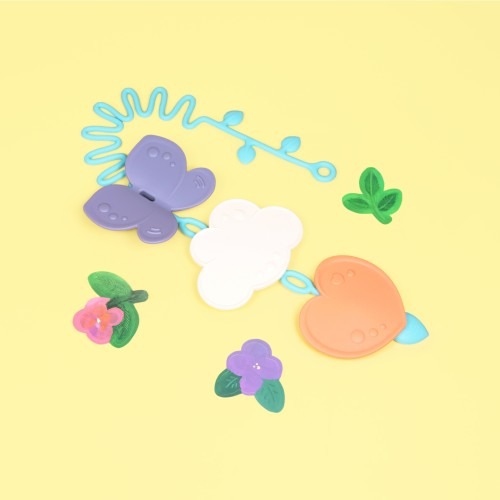 꼬꼬노리 쿠비 치발기 스트랩 아기선물세트 실리콘 특성 및 활용 정리