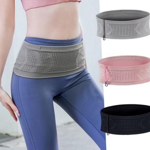 슬림 운동 러닝 벨트 | 편안한 착용감과 휴대성 강조