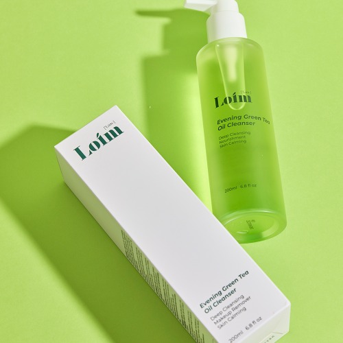 로임스킨 이브닝 그린티 오일 클렌저 | 피부 진정과 세정의 완벽 조화