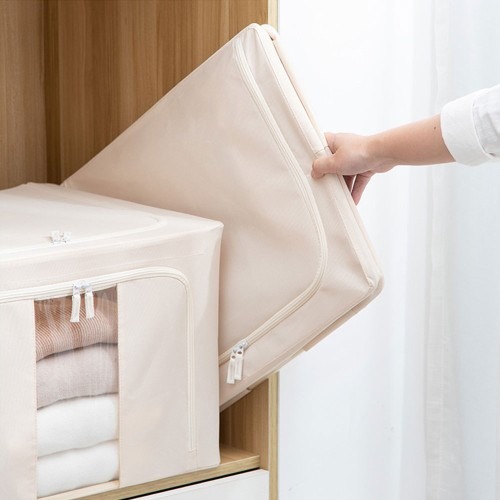 중형 이불 가방 보관함 | 탄탄한 침대 밑 수납 리빙박스 활용법