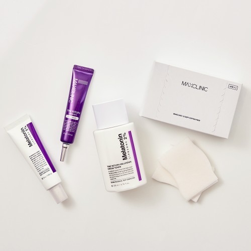 맥스클리닉 기프트 에디션 | 멜라토닌 크림토너와 크림 세트의 장점 정리