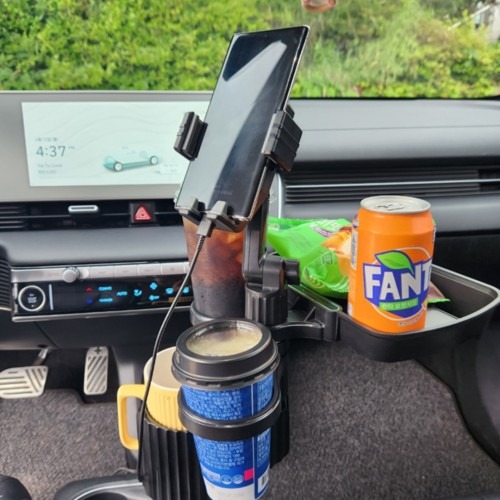 오토크루 펜타킬 차량용 컵홀더 트레이 거치대 AC98 후기 | 장거리 운전자를 위한 편리한 선택