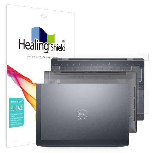 델 XPS 13 DX9320 무광 외부보호필름 3종세트로 안전한 이동과 보관