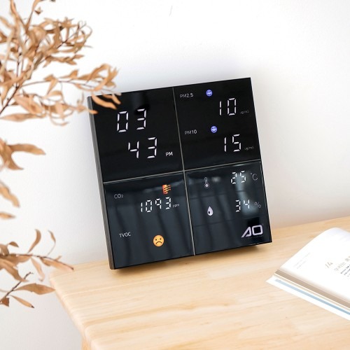 국산 플라이토 LED 실내 미세먼지측정기, 공기질 관리의 새로운 동반자