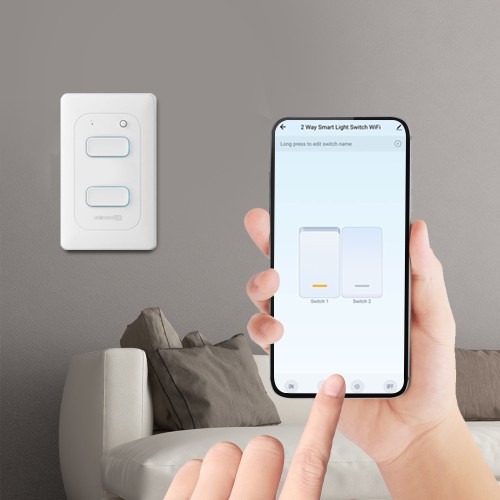 스마트공간 IoT WiFi 전등 스위치 IoT팝 자동타이머 및 원격제어