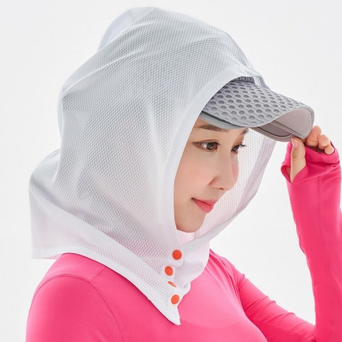 엠투디 통풍 메쉬 뒷목가리개로 쾌적한 여름 나기