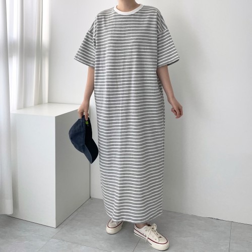 데일리원피스 단가라원피스, 꾸안꾸 스타일로 빛나는 하루