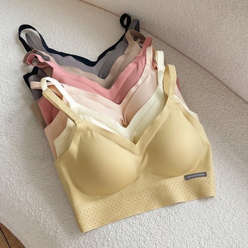힙핑크 멜팅 심리스 브라로 편안함을 경험하세요