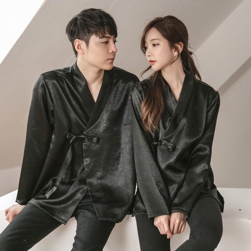로화 블랙 저고리, 야외 활동에 최적인 남여공용 커플 한복반티