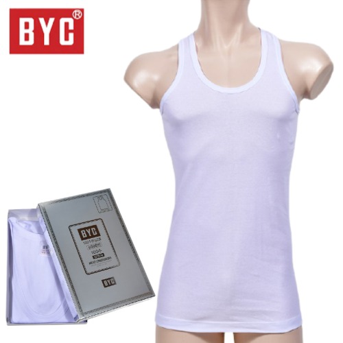 BYC메리야스 순면으로 만든 편안한 남자난닝구로 여유로운 일상 즐기기