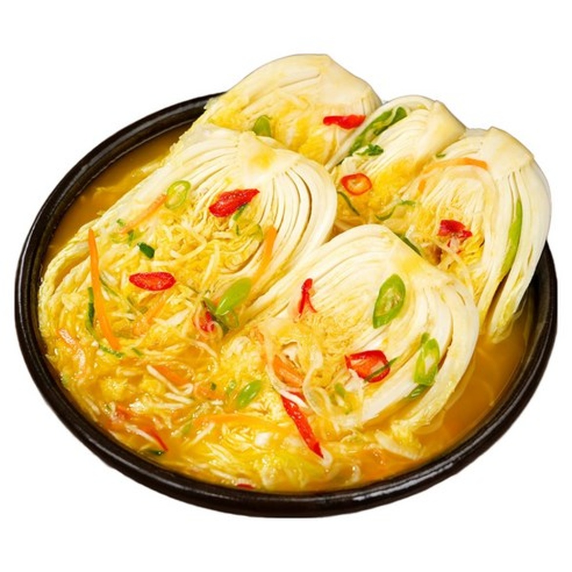 셰프애찬 단호박 백김치 알배기배추의 맛과 신선함