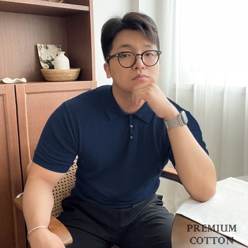 남성 머슬핏 어깨넓어보이는 반팔 카라티 | 스타일과 편안함을 동시에