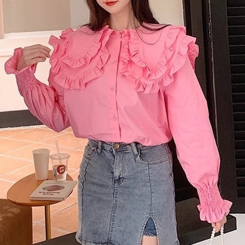 데일리 코디를 위한 프릴 이중 빅카라 블라우스의 구매 전 체크리스트