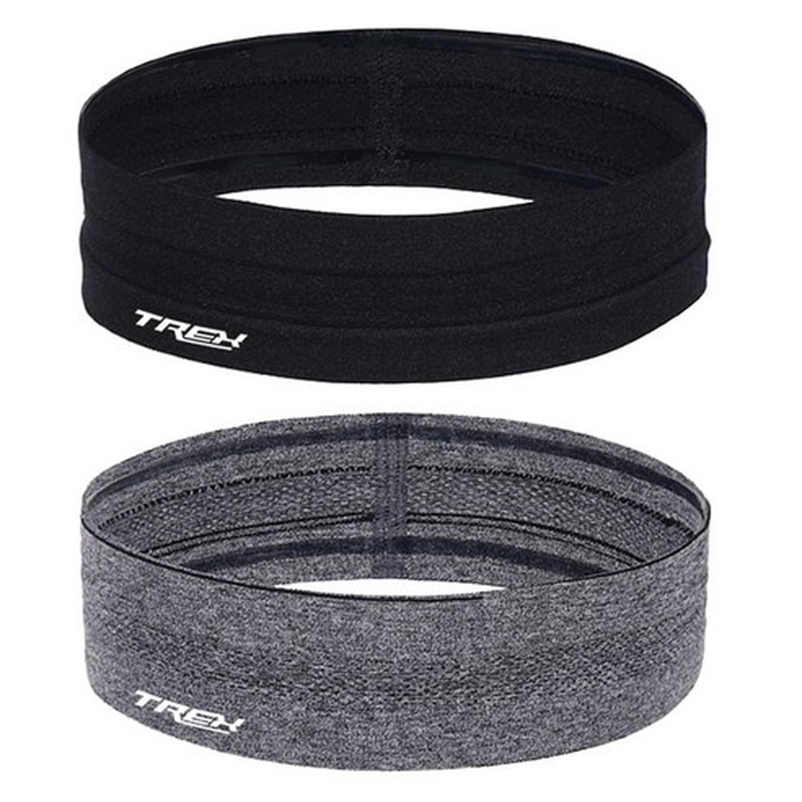 T렉스 스포츠 헤어밴드, 운동 시 편안한 블랙과 그레이 컬러