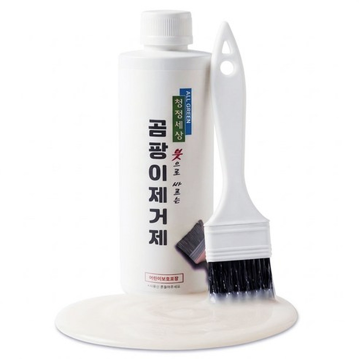 곰팡이 제거제 선택 시 확인할 점과 청정세상 붓 발림 방법