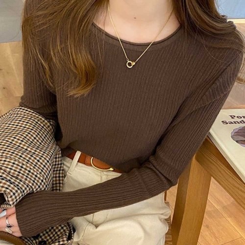 가을 필수 기본 티셔츠, 갈색 긴팔 티 구매 전 체크리스트