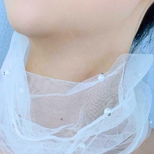 목주름 커버를 위한 오간자 망사 스카프 구매 전 확인 포인트