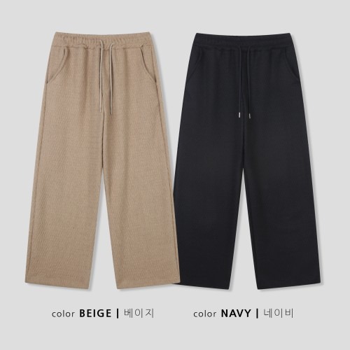 남자팬츠 선택 시 체크해야 할 사항과 콤마 쉘터 니트팬츠의 장점