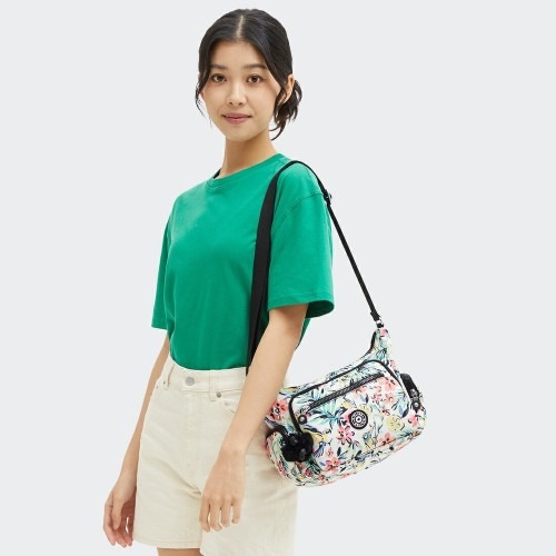 숄더백 고민 해결, 키플링 개비 S 칵테일 플로럴 디자인 체크포인트