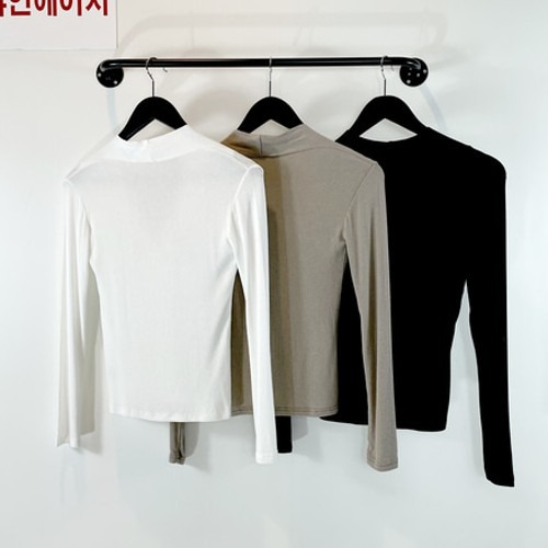 간절기 데일리룩에 적합한 모달 슬림핏 티셔츠 구매 전 체크 포인트