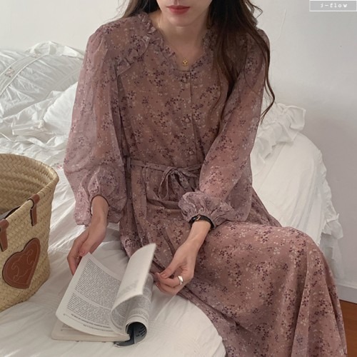 프시 프릴브이넥 플라워 원피스 구매 전 체크포인트와 활용도