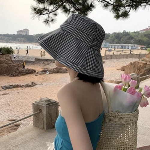 바캉스 패션을 위한 데일리 도트 벙거지 모자 구매 전 체크포인트